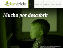 Tablet Screenshot of lantalde.net